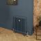 Radiador de 3 Columnas en Hierro Fundido - Altura de 560mm - Color Azul Hague Blue de Farrow & Ball - Mercury