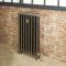 Radiador de Hierro Fundido de 3 Columnas - Altura de 760mm - Acabado Metal Gris Lúcido - Mercury