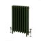 Radiador de Hierro Fundido de 4 Columnas - Altura de 560mm - Verde Duck Green de Farrow & Ball  - Mercury