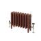 Radiador en Hierro Fundido de 4 Columnas - Altura de 360mm - Color Rojo Eating Room Red de Farrow & Ball - Mercury