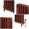 Radiador en Hierro Fundido de 4 Columnas - Altura de 960mm - Color Rojo Eating Room Red de Farrow & Ball - Mercury