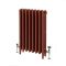 Radiador en Hierro Fundido de 4 Columnas - Altura de 960mm - Color Rojo Eating Room Red de Farrow & Ball - Mercury