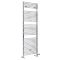 Radiador Toallero Mixto Cromado  - 1738mm x 450mm - incl. Elemento Eléctrico de 1000W, Pieza en Forma de T y Llaves - Arno