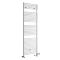Radiador Toallero Mixto Blanco  - 1738mm x 450mm - incl. Elemento Eléctrico de 1000W, Pieza en Forma de T y Llaves - Arno