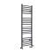 Radiador Toallero Mixto Antracita Curvo - 1600mm x 500mm - incl. 800W Elemento Eléctrico, Pieza en Forma de T y Llaves - Artle