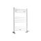 Radiador Toallero Mixto Blanco Plano - 800mm x 500mm - incl. Elemento Eléctrico de 400W, Pieza en Forma de T y Llaves - Ive