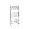 Radiador Toallero Mixto Cromado Plano - 1000mm x 500mm - incl. 300W Elemento Eléctrico, Pieza en Forma de T y Llaves - Kent
