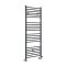 Radiador Toallero Mixto Antracita Plano - 1600mm x 500mm - incl. 800W Elemento Eléctrico, Pieza en Forma de T y Llaves - Artle