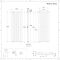 Radiador de Diseño Vertical (Panel Doble) 1600mm x 590mm - Antracita - Revive