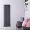 Radiador de Diseño Vertical (Panel Único) - 1600mm x 472 mm - Antracita - Sloane