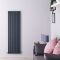 Radiador de Diseño Vertical (Panel Doble) - 1600mm x 472 mm - Antracita - Sloane