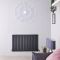 Radiador de Diseño Horizontal (Panel Doble) - 635mm x 1000 mm - Antracita - Sloane