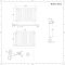 Radiador de Diseño Horizontal (Panel Único) 635mm x 1000mm - Antracita - Revive