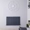 Radiador de Diseño Horizontal (Panel Único) 635mm x 1000mm - Antracita - Revive