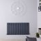 Radiador de Diseño Horizontal (Panel Único) 635mm x 1180mm - Antracita - Revive