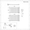 Radiador de Diseño Horizontal (Panel Único) 635mm x 1180mm - Antracita - Revive