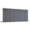 Radiador de Diseño Horizontal (Panel Único) 635mm x 1416mm - Antracita - Revive