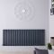 Radiador de Diseño Horizontal (Panel Único) 635mm x 1652mm - Antracita - Revive