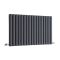 Radiador de Diseño Horizontal (Panel Doble) 635mm x 1000mm - Antracita - Revive