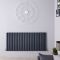Radiador de Diseño Horizontal (Panel Doble) 635mm x 1416mm - Antracita - Revive