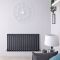 Radiador de Diseño Horizontal (Panel Único) 635mm x 1190mm - Antracita - Delta