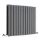Radiador de Diseño Horizontal Antracita de 635mm Disponible en Distintos Tamaños -  Delta