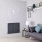 Radiador de Diseño Horizontal Antracita de 635mm Disponible en Distintos Tamaños -  Delta