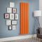 Radiador de Diseño Vertical con Panel Plano - Panel Doble - Disponible en Distintas Medidas y en Distintos Acabados - Delta