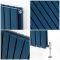 
Radiador de Diseño Vertical Azul Oscuro - Altura de 1780mm -  Disponible en Varios Tamaños - Delta