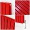 
Radiador de Diseño Vertical Rojo Oscuro - Altura de 1780mm -  Disponible en Varios Tamaños - Delta