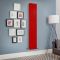 
Radiador de Diseño Vertical Rojo Oscuro - Altura de 1780mm -  Disponible en Varios Tamaños - Delta