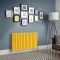
Radiador de Diseño Horizontal Amarillo - Altura de 635mm -  Disponible en Varios Tamaños - Delta