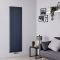 Radiador de Diseño Vertical Antracita en Aluminio - Aurora - Disponible en Distintas Medidas