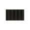 Radiador de Diseño Eléctrico Horizontal en Aluminio Negro - 600mm x 1000mm -  Notus V