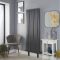 Radiador de Diseño Vertical Revive Antracita con Pies de Soporte - Disponible en Distintas Dimensiones