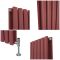 Radiador de Diseño Horizontal Rojo (Booth Red) - Varias Medidas - Revive