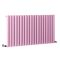 Radiador de Diseño Horizontal de 635mm Panel Único - Rosa- Revive - Disponible en Distintas Medidas
