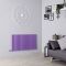 Radiador de Diseño Horizontal Panel Único - Morado - Altura 635mm- Revive - Disponible en Distintas Medidas