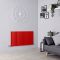Radiador de Diseño Horizontal Panel Único - Rojo - Altura 635mm - Revive - Disponible en Distintas Medidas