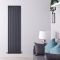 Radiador de Diseño Vertical (Panel Doble) 1600mm x 490mm - Antracita - Delta