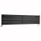 Radiador de Diseño Horizontal (Panel Doble) - 354mm x 1600 mm - Negro Mate - Revive