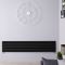 Radiador de Diseño Horizontal (Panel Doble) - 354mm x 1600 mm - Negro Mate - Revive