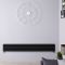 Radiador de Diseño Horizontal (Panel Doble) - 236mm x 1600 mm - Negro Mate - Revive