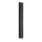 Radiador de Diseño Eléctrico Vertical (Panel Doble) Negro Mate de 1600mm x 236mm con Elemento Eléctrico Wi-Fi de 1200W - Revive
