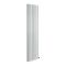 Radiador de Diseño Eléctrico Vertical - Acabado Blanco - 1784 x 472mm (Panel Doble) - Elección de Termostáto Wifi - Revive Ardus