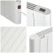 Radiador Eléctrico Seco Blanco de 2000W Completo con Enchufe - 533mm x 1013mm - Virtus