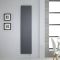 Radiador de Diseño Eléctrico Vertical Antracita - Panel Plano - 1800mm x 400mm (Panel Único) - Rubi - ECOSO de Hudson Reed