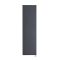 Radiador de Diseño Eléctrico Vertical Antracita - Panel Plano - 1800mm x 500mm (Panel Único) - Rubi - ECOSO de Hudson Reed