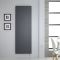 Radiador de Diseño Eléctrico Vertical Antracita - Panel Plano - 1800mm x 600mm (Panel Único) - Rubi - ECOSO de Hudson Reed