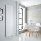 Radiador de Diseño Eléctrico Vertical Blanco - Panel Plano - 1800mm x 500mm (Panel Único) - Rubi - ECOSO de Hudson Reed